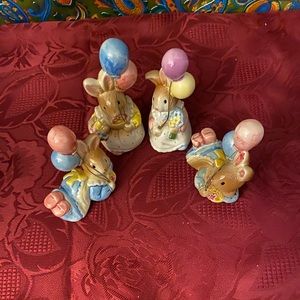 4 beautiful easter bunny 🐰